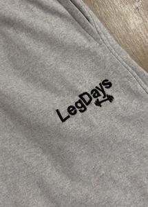 Grey Wide Leg Sweatpants