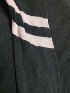 Stylish Green Striped Sweater