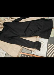 Cozy Beige Hooded Coat and dress free