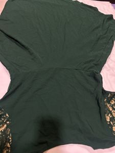 Elegant Green &amp; Gold Kurta