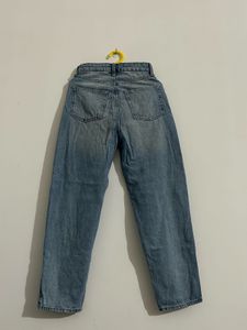 H&amp;M Light Wash Mom Jeans