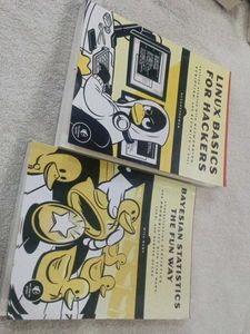 2 Books: Linux Basics & Bayesian Statistics