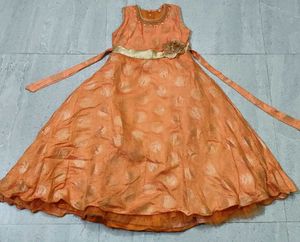 Orange Party Dress