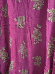 Beautiful Pink Embroidered Kurta
