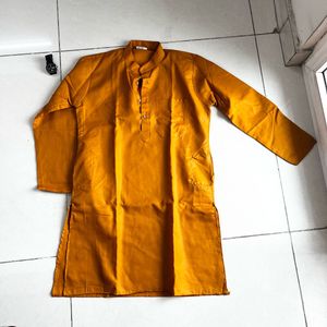 Men's Mustard Kurta (Brand New)
