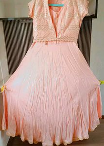 Peace Long Gown With Jacket