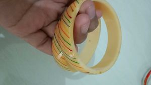 Vibrant Striped Bangles - Set of 2