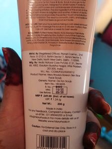 HILARY RHODA De-Tan Face &amp; Body Scrub