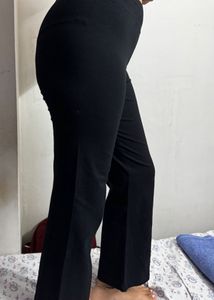 Black Flared Yoga Pants