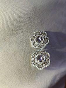 Elegant Floral Stud Earrings