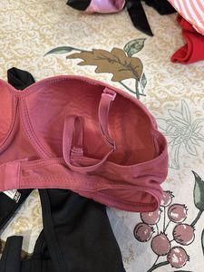 Bikini Tops - Pink &amp; Black