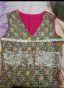 Stylish Heavy Kadai-Stone Work Tunic