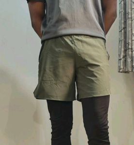 Men's Olive Green Shorts