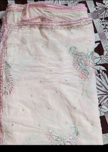 🔥Very Beautiful Dupatta Pyjami Sleeveless Suit🔥