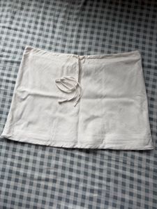 H&amp;M White Mini Skirt