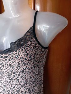 Cute Leopard Print Camisole Top