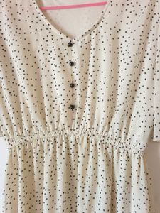 Willow Polka knee Length dress