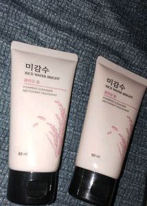 The Face Shop Rice Water Foaming Cleanser combo