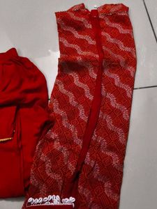 karva chauth special red suit