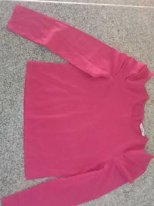 Pink Long Sleeve Top