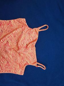 Sale - Orange Mini Dress - New