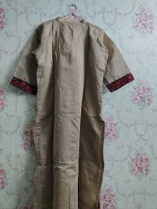 Elegant Kurta Set with Elephant Motif