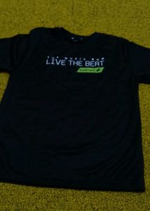 Men's Live The Beat T-Shirt new not used