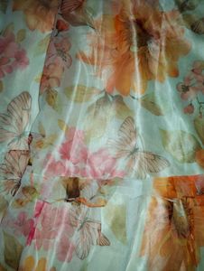 Beautiful Floral Print Gown