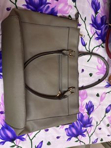 Stylish Grey Tote Bag