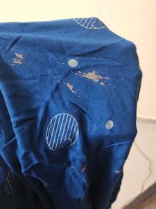Blue Printed Casual night suit