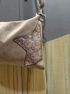 Sparkly Star Crossbody Bag