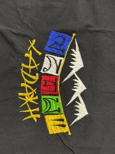 Black Ladakh Graphic T-Shirt