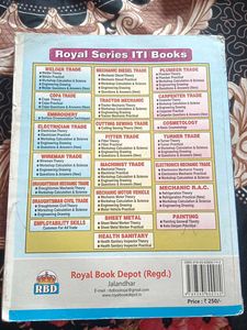 Royal Fitter Trade Theory Book
