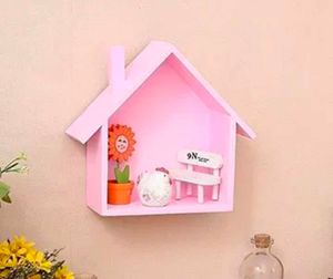 Cute Pink House Shelf