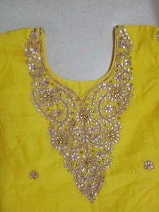 Yellow Kurta Set with Dupatta