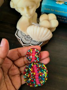 Set Of 2 Beaded Earrings ❤️💓