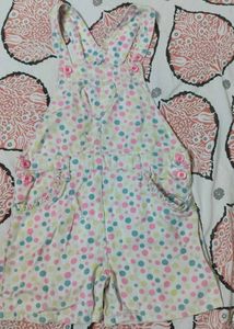 Cute Polka Dot Overalls for Girls