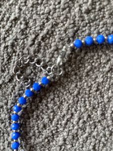 Brand new ocean-inspired blue beaded necklace 💙