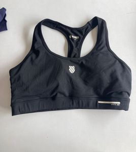 K-Swiss Black Sports Bra