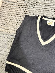 Vintage Black Sweater Vest