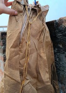 Golden Heavy Gher Skirt