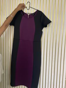 Chic Colorblock Sheath Dress
