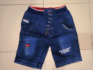 Boys Red T-Shirt &amp; Shorts Set