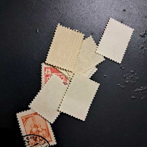 10 CCCP stamps (1970s)