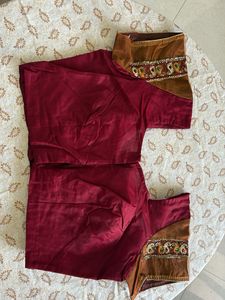 Embroidered Saree with Intricate Details