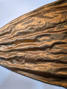 Golden Beaded Evening Gown