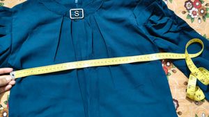 Elegant Top with Puff Sleeves (Brand New)