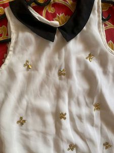 Pretty Collared Top