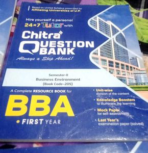 BBA 1st Year Question Bank