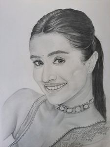 shradhha kapoor handmade sketch 🤌🏻❤️